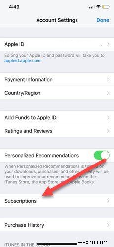 How to Manage Your iTunes Subscriptions from Your iPhone