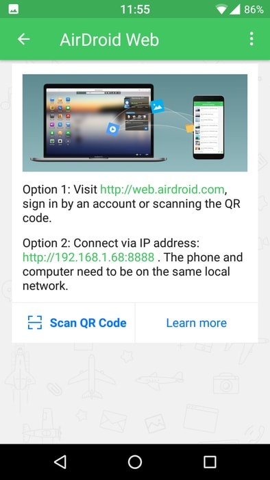 How to Connect Your Android Phone to Linux via Airdroid