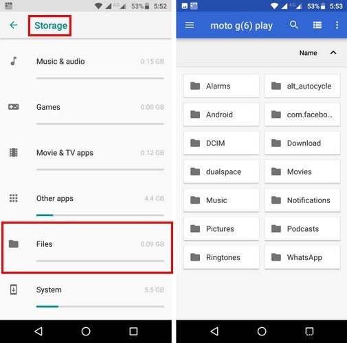 How to Access Hidden File Manager in Android Oreo