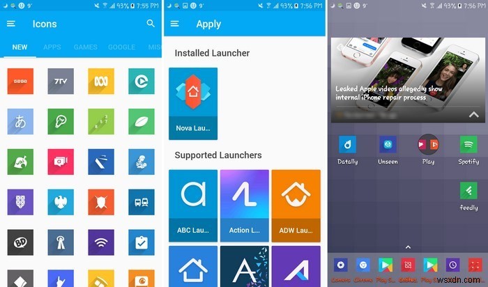 6 of the Best Nova Launcher Themes for Android