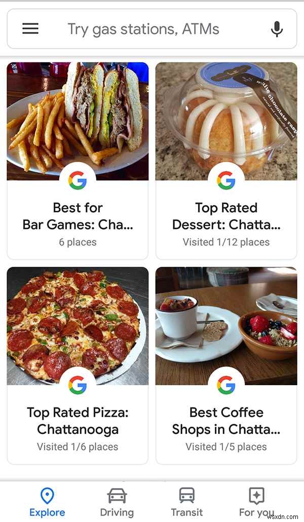 Exploring with Google Maps’ New Recommendation Features