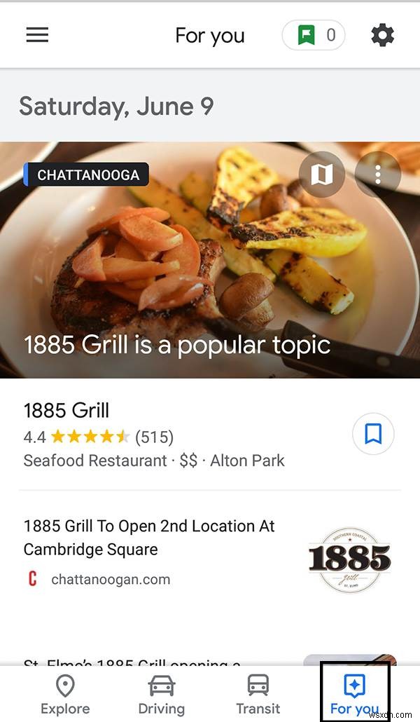 Exploring with Google Maps’ New Recommendation Features