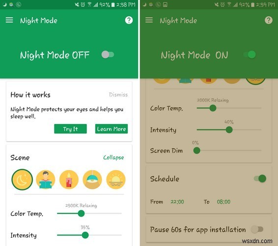 5 Night Mode Apps for Android to Help You Read Better at Night