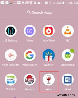 How to use Wine for Android without an External Keyboard