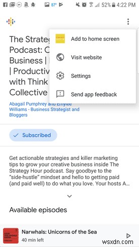 How to Use the New Google Podcasts App