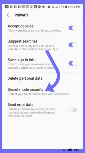 How to Secure Your Private Browsing with a Password on Android