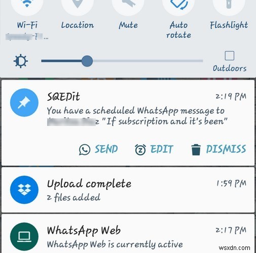 A Method to Schedule WhatsApp Messages that Works