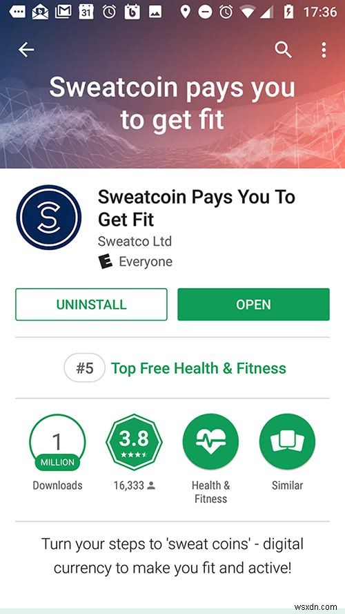 Sweatcoin: An App that Pays You to Walk
