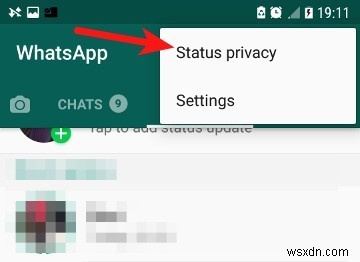 How to Hide WhatsApp Status Updates from Specific People