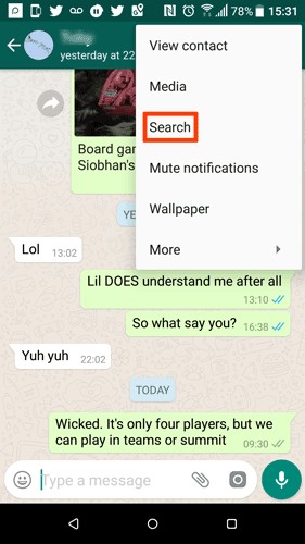 How to Search Your WhatsApp Chat History [Quick Tips]