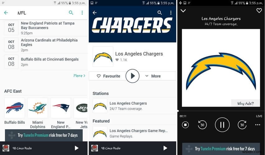 5 of the Best Android Apps for NFL Fans