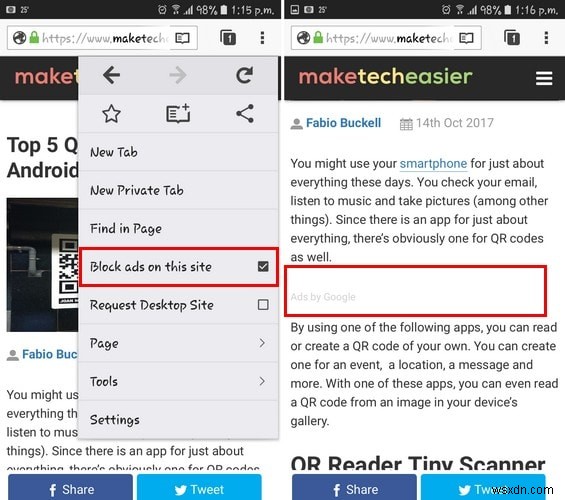 3 of the Best Android Browsers with AdBlock Features