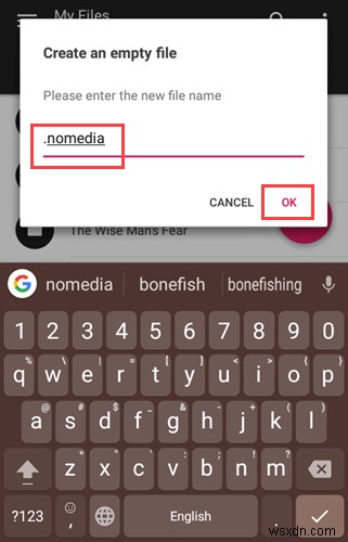 How to Prevent Files from Showing Up in Media Players in Android