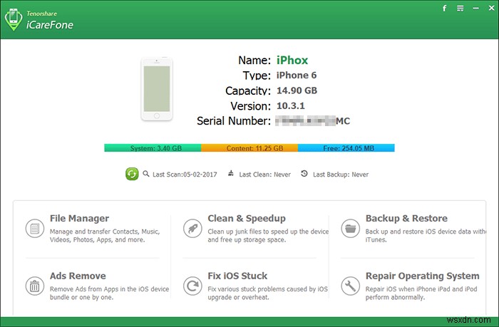 Back Up and Manage Your iPhone on Windows 10 with iCareFone