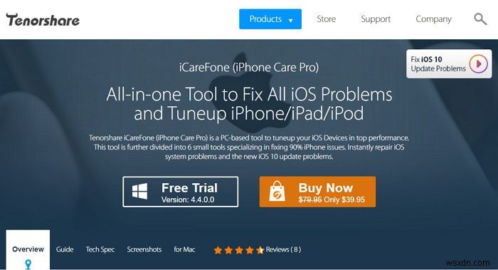 Back Up and Manage Your iPhone on Windows 10 with iCareFone