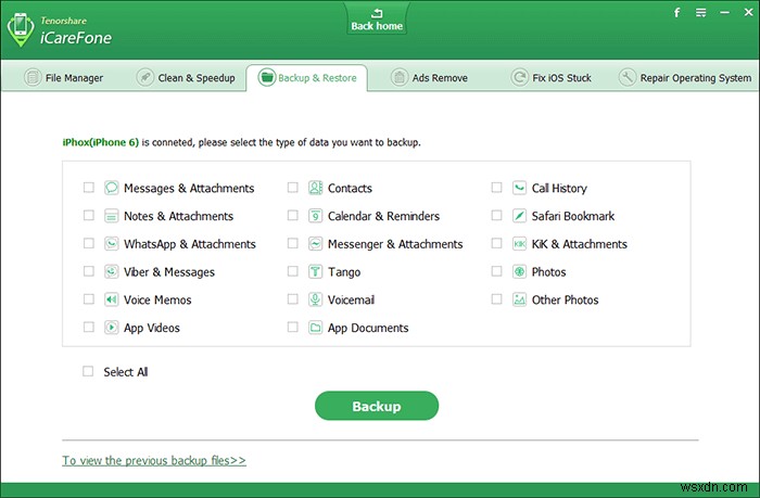 Back Up and Manage Your iPhone on Windows 10 with iCareFone