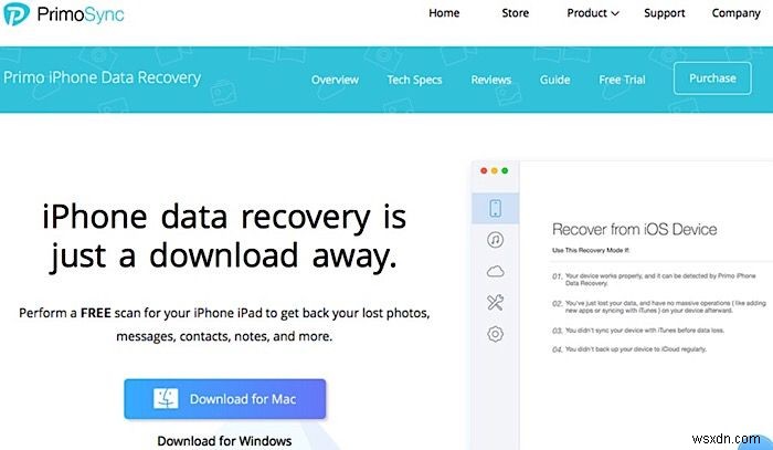 Save Your Digital Life with Primo iPhone Data Recovery