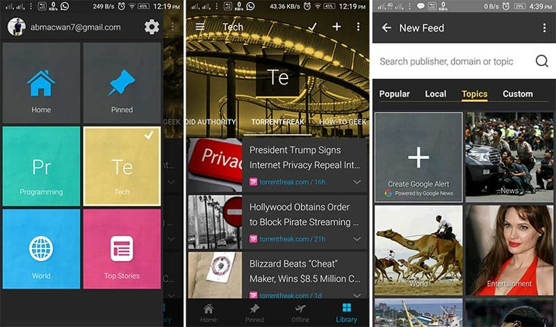 6 of the Best RSS Readers for Android