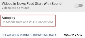How to Disable Video and Sound Autoplay in Facebook for Android