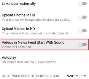 How to Disable Video and Sound Autoplay in Facebook for Android