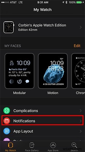 How to Customize Apple Watch Notifications on iPhone
