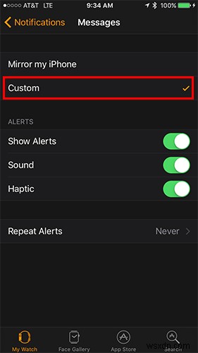How to Customize Apple Watch Notifications on iPhone