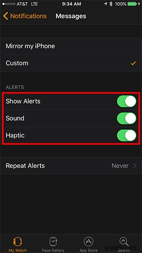 How to Customize Apple Watch Notifications on iPhone