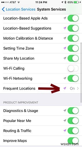 How to Disable Frequent Location Tracking on iPhone