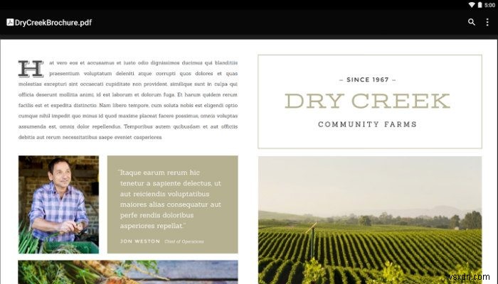 5 of the Best PDF Readers for Android