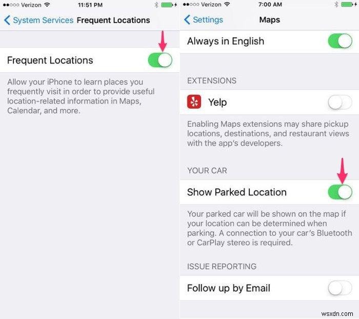 How to Find Where You Parked Your Car with iOS 10