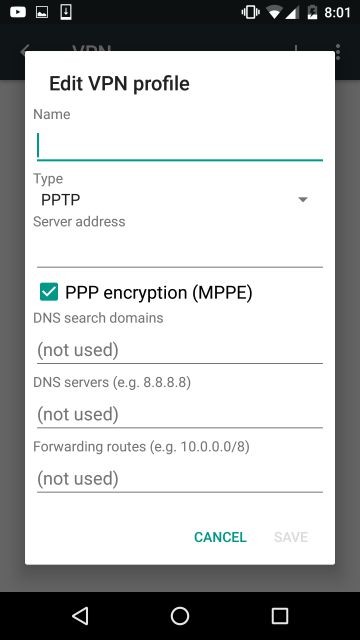 How to Manually Connect to VPN In Android