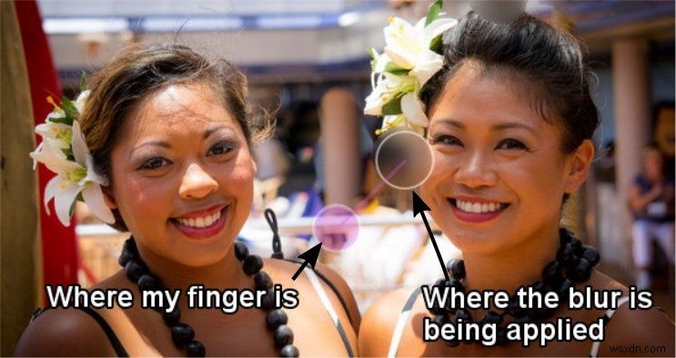 How to Blur Out Parts of a Photo on Android