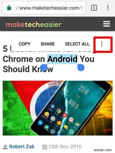 5 Useful Tricks for Google Chrome on Android You Should Know