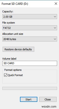 What to Do When Android Is Unable to Format an SD Card