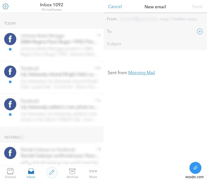 Swipe Your Way to Inbox Zero Using Morning Mail [iOS]