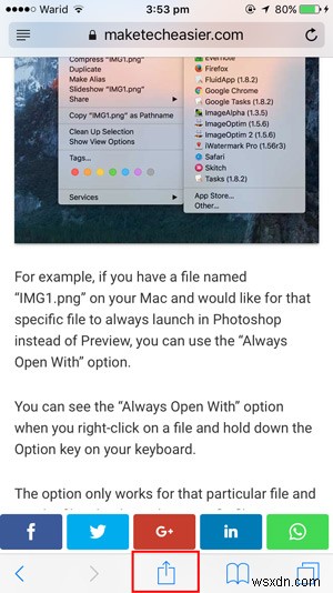 Find a Word on a Page in iOS’s Safari