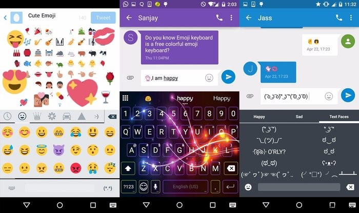 Here Are 4 Android Emoji Keyboards to Satisfy Your Emoji Desires
