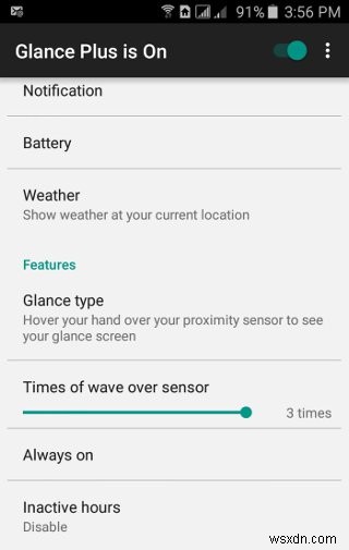 Access Basic Information on Your Screen without Touching the Phone [Android]