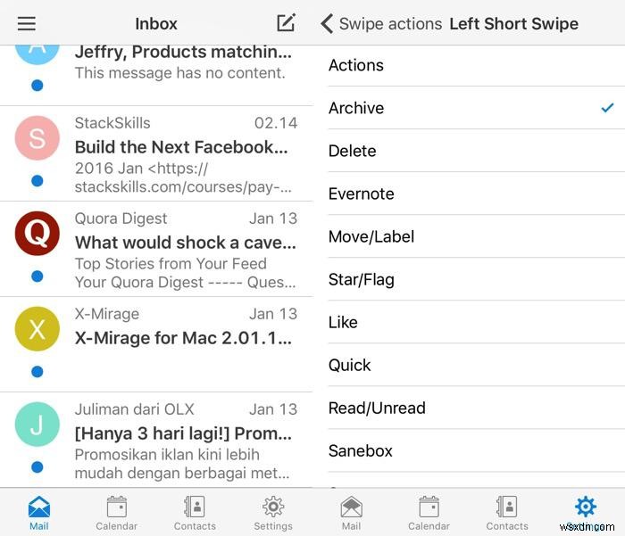 Eight Alternatives to Mailbox Email App on iOS