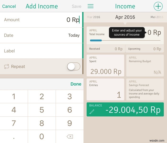 Manage Your Personal Budget with Wally