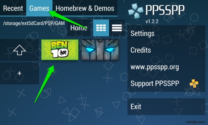 Emulating the PSP on Android