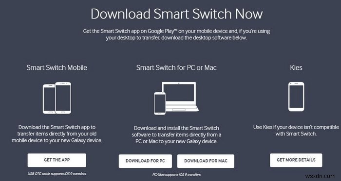 Easily Transfer Content to Samsung Smartphones with Smart Switch