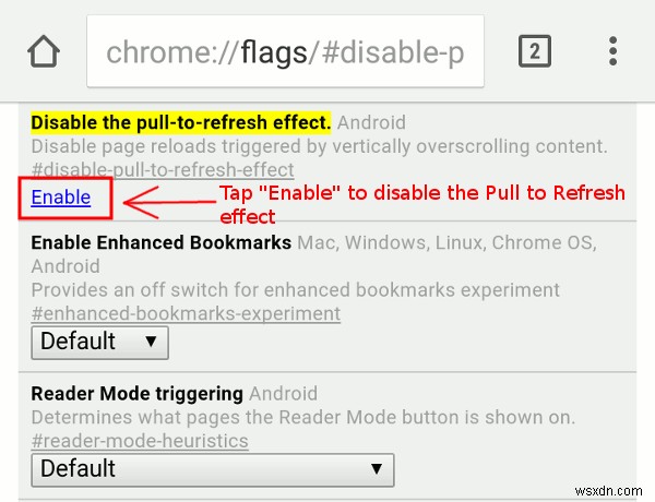 How to Disable Chrome’s Pull to Refresh Feature in Android [Quick Tips]