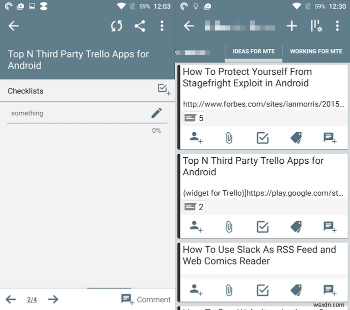 Top 4 Third-party Trello Apps and Widgets for Android