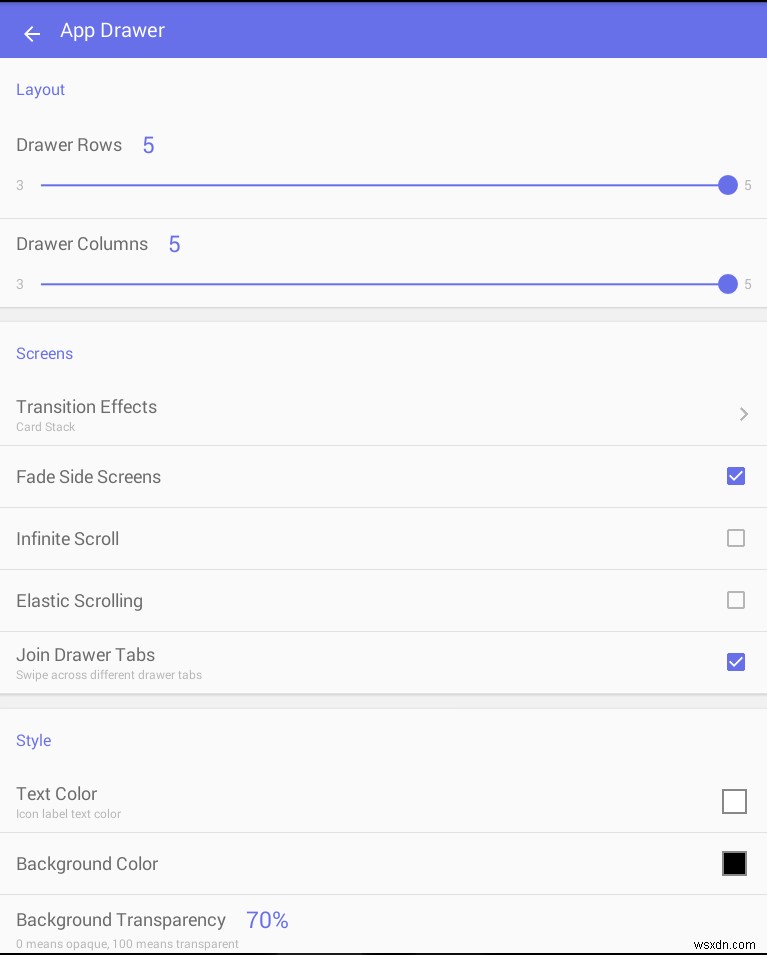 Solo Launcher: A Highly Configurable Home Launcher for Android