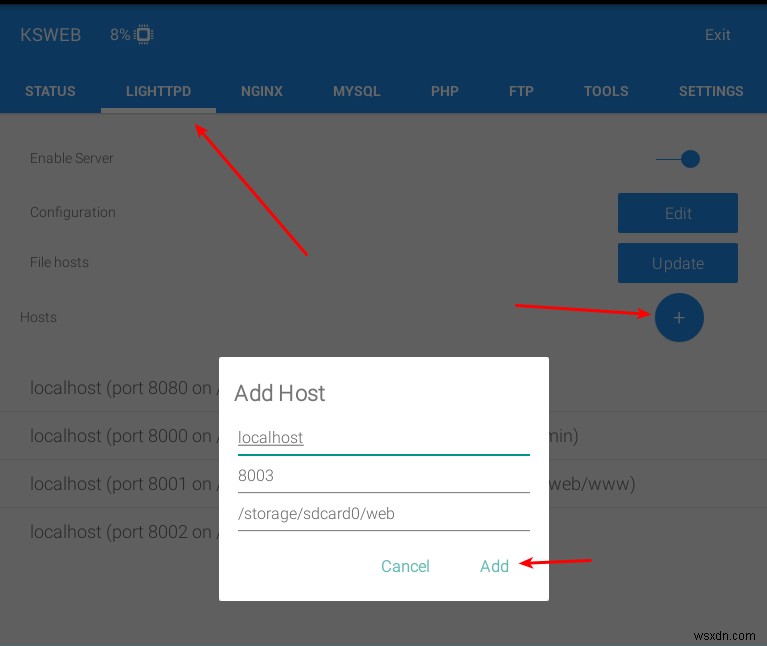How to Set Up a Local Web Server on Android