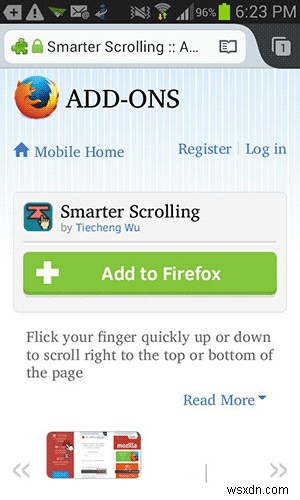 How to Quickly Scroll to the Top or Bottom of Any Page in Android
