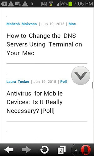 How to Quickly Scroll to the Top or Bottom of Any Page in Android