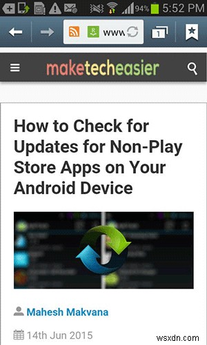 How to Quickly Scroll to the Top or Bottom of Any Page in Android