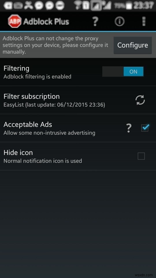 How to Configure AdBlock Plus for Android